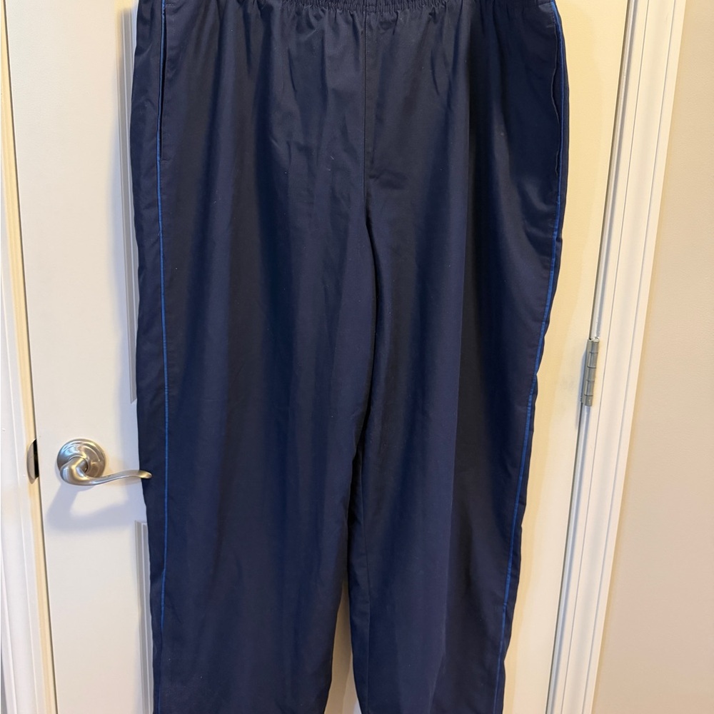 Men's Navy Blue Athletic Pants